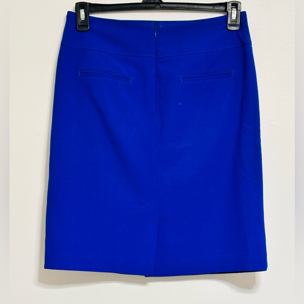 Worthington Royal Blue Pencil Skirt - Picture 2 of 7